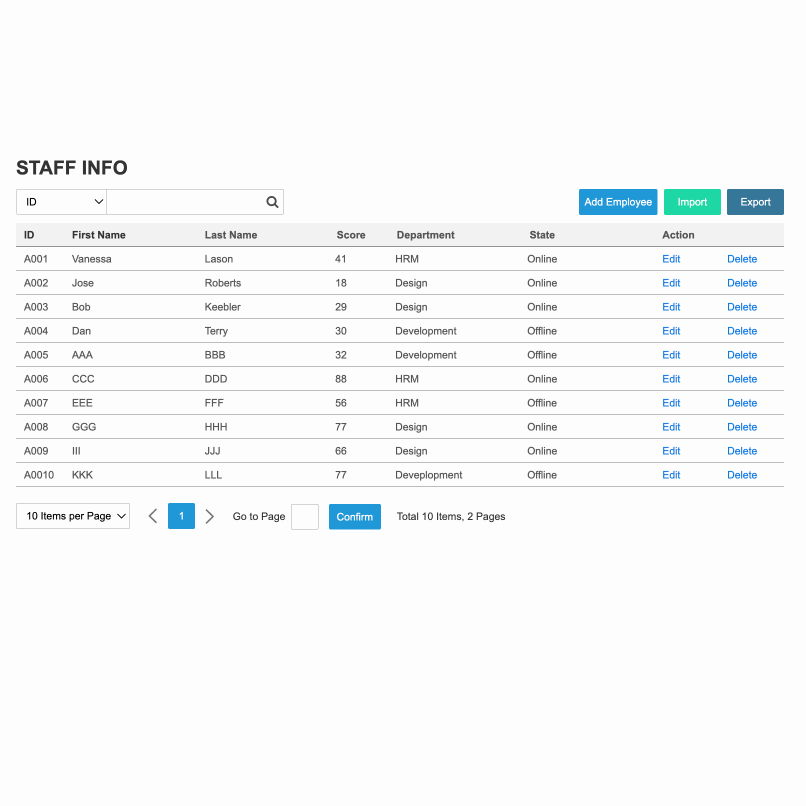 Axure Tutorial Making Backend Table Template Repeater Interaction T