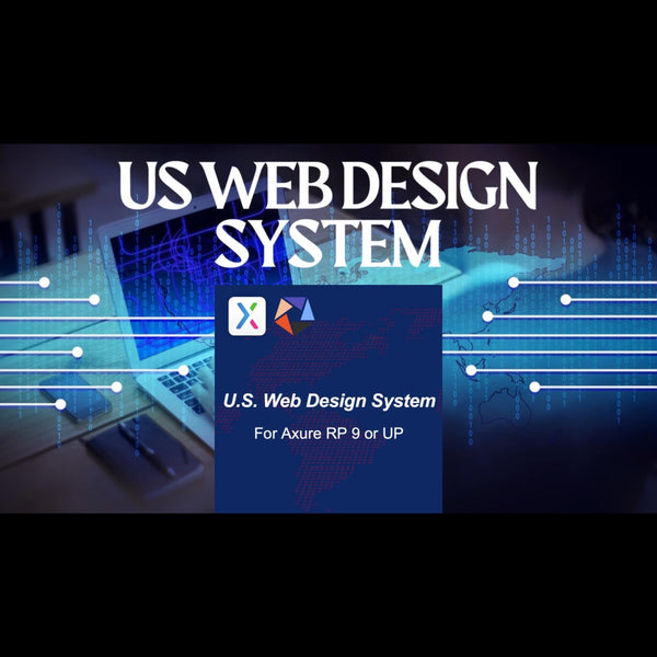 US Web Design System - Axure Library