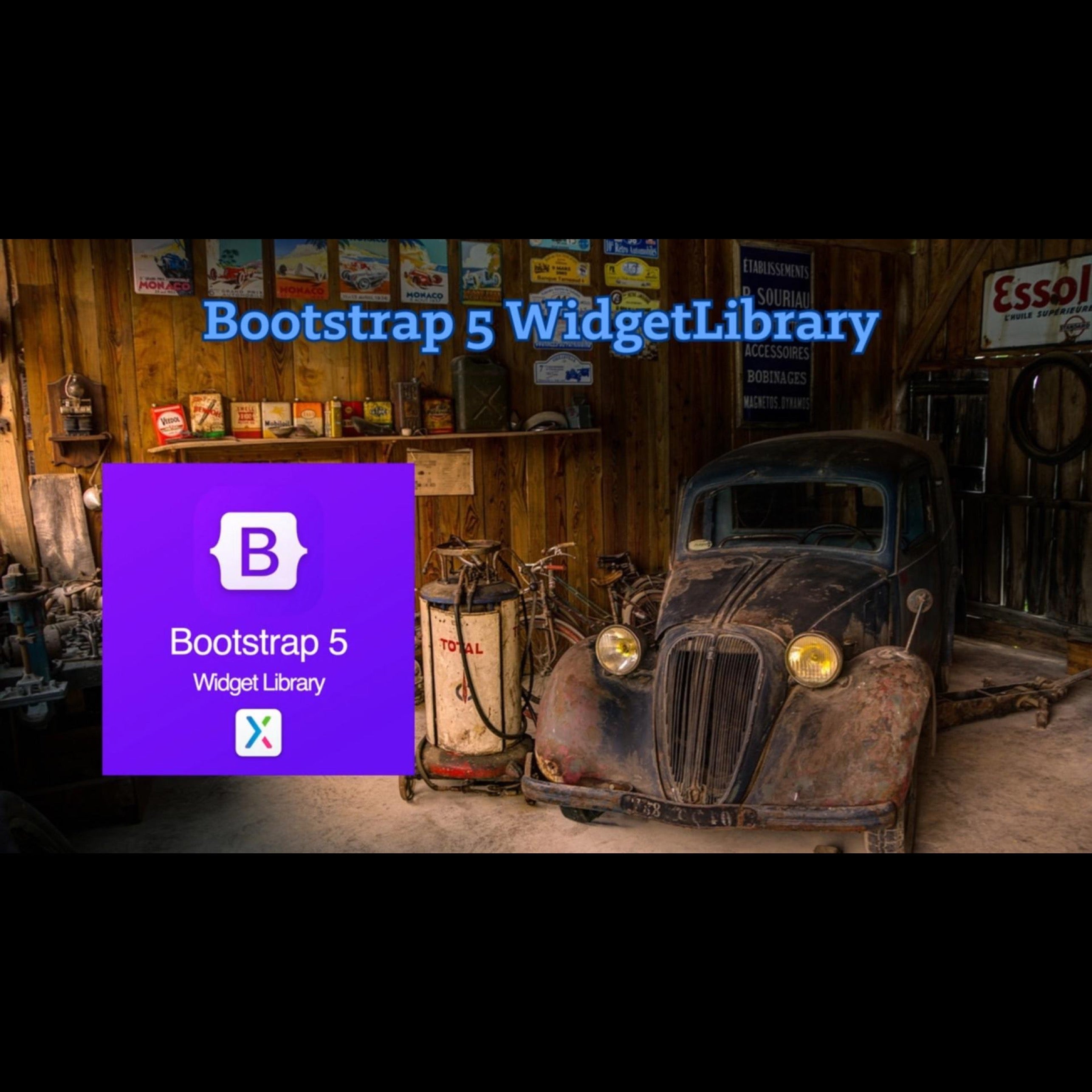 Bootstrap 5 Widget Library AxureBoutique