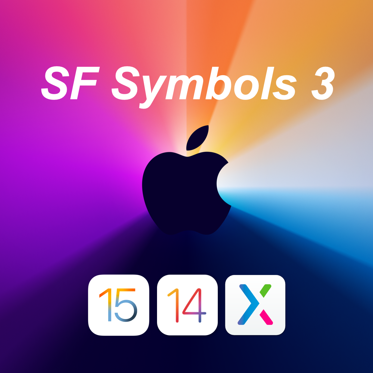 Apple SF Symbols 3 Icons