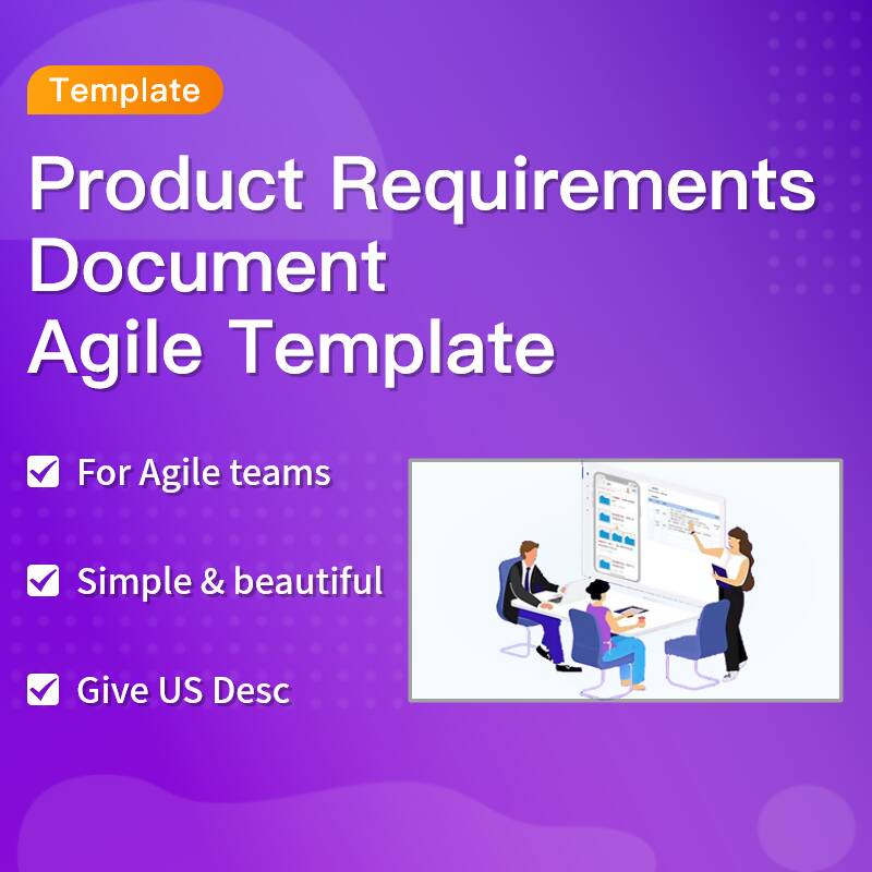 PRD (Product Requirements Document) Agile Template AxureBoutique