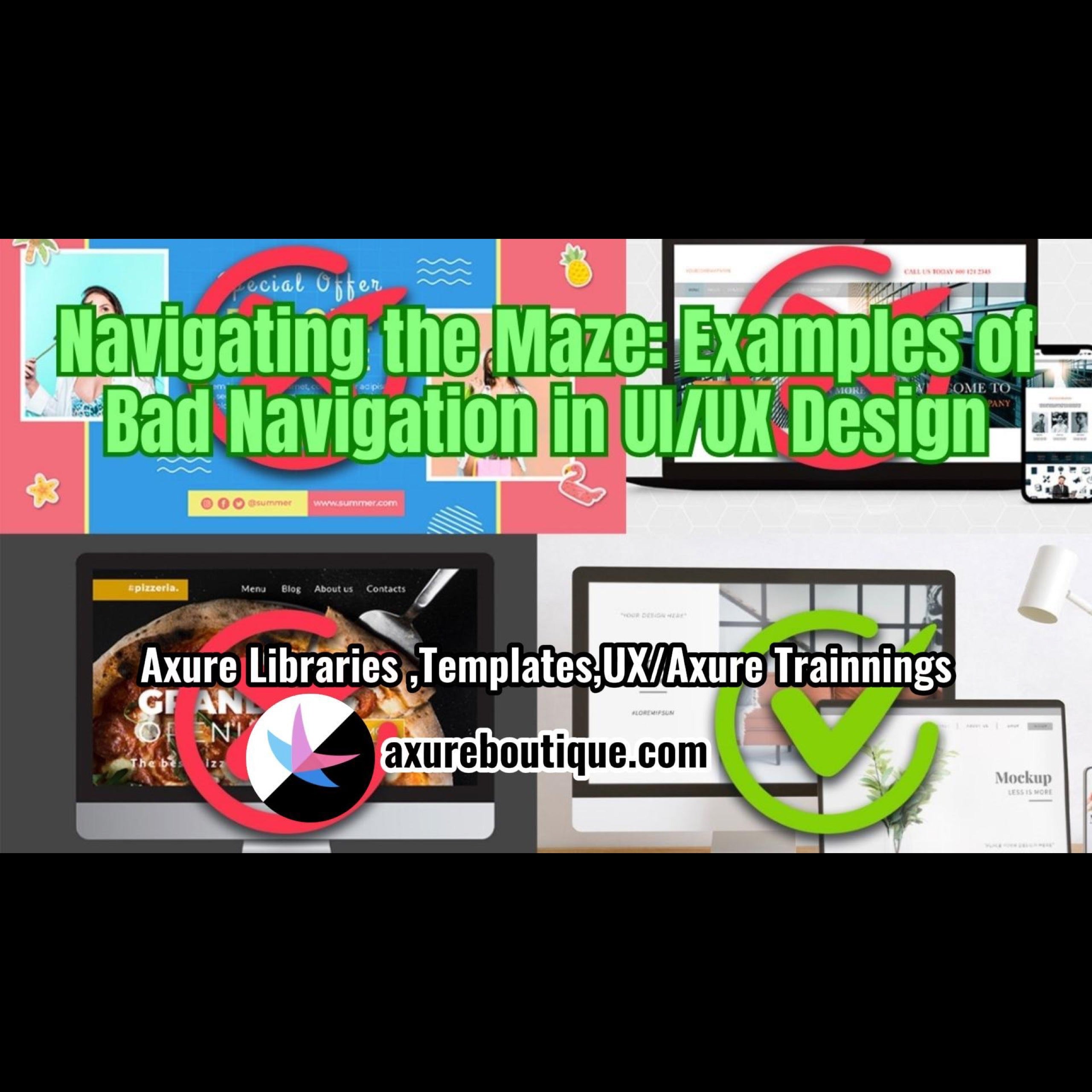 Navigating the Maze: Examples of Bad Navigation in UI/UX Design ...