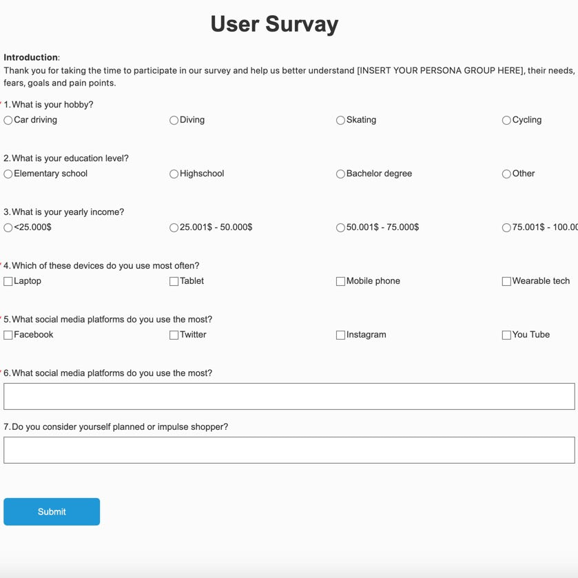 Axure Tutorial: Make Questionnaire with Repeater