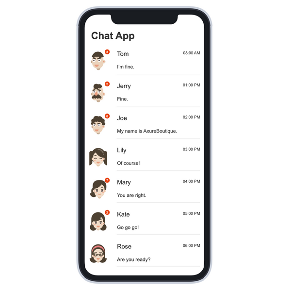 Axure Tutorial: Making Chat Interface with Repeater
