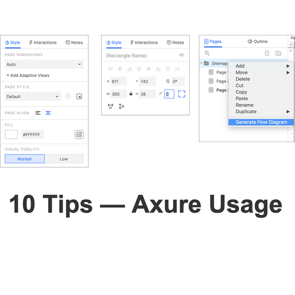 10 Tips for Improving Efficiency with Axure
