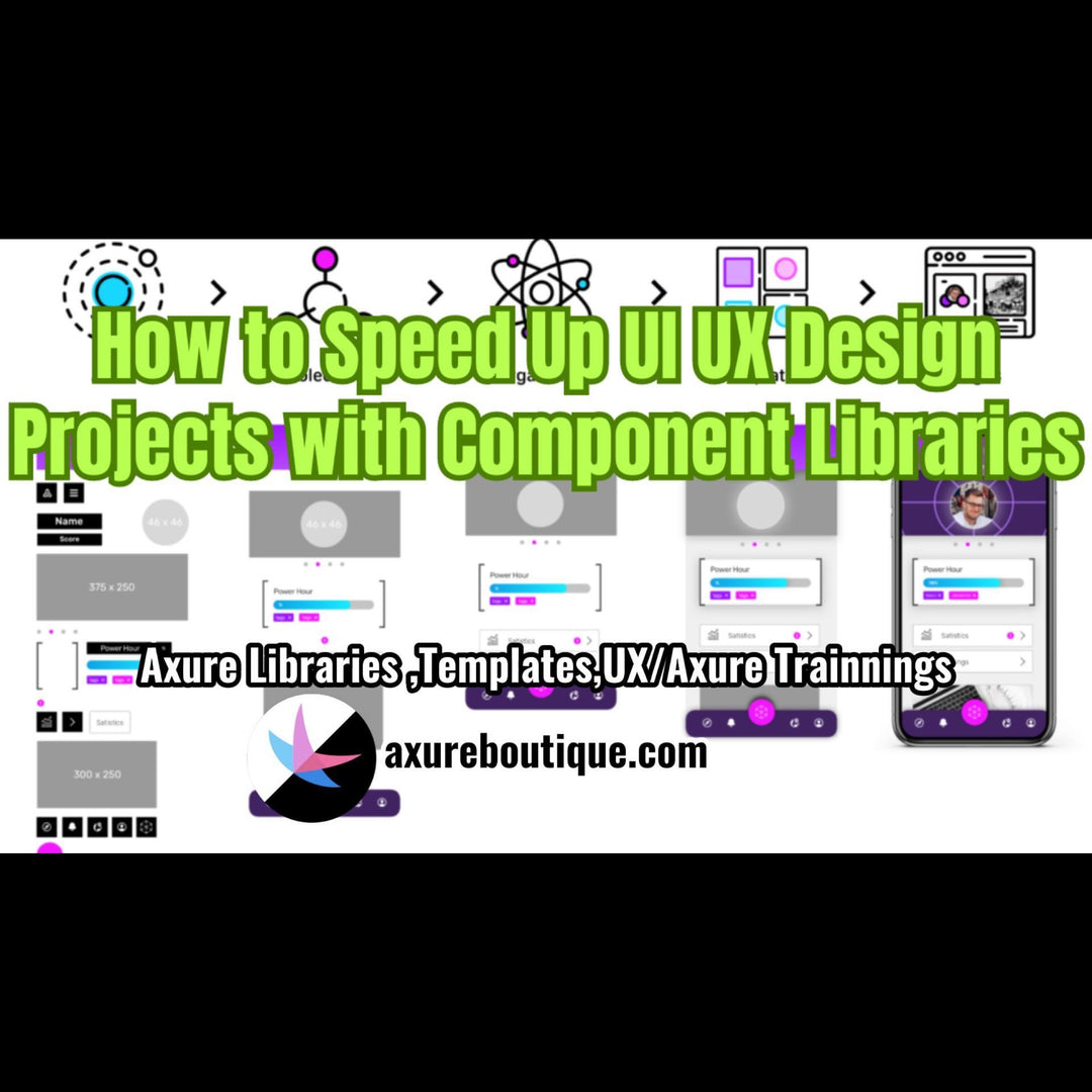 How to Speed Up UI/UX Design Projects with Component Libraries