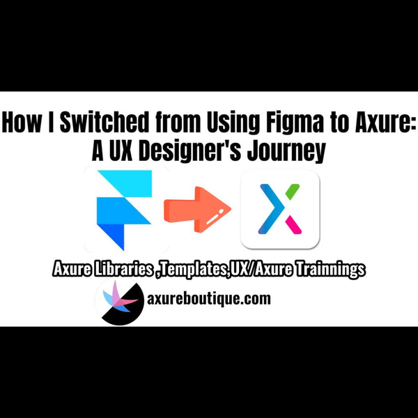 How I Switched from Using Figma to Axure: A UX Designer's Journey