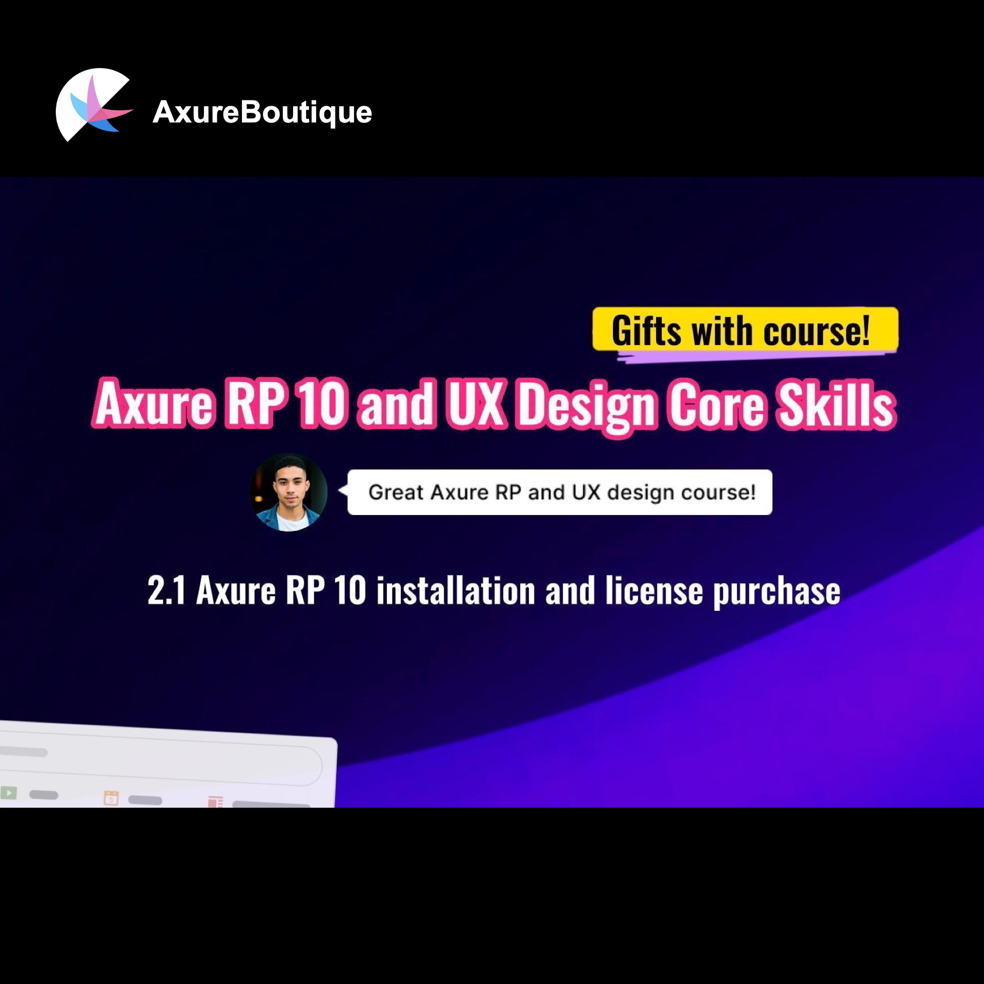 Axure RP 10 and UX design core skills course - 2.1 Axure RP 10 install ...