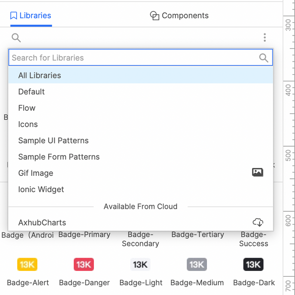 Axure Tutorial: Widget Library Settings