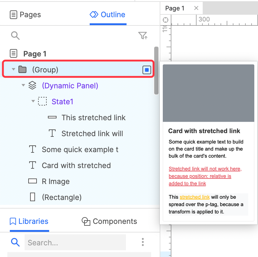 Axure Tutorial: Widget Group