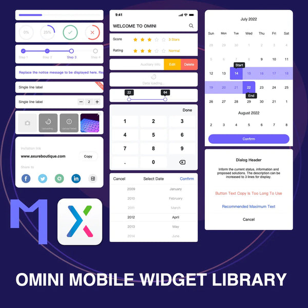 OMINI Mobile Widget Library