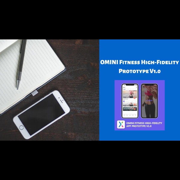 OMINI Fitness High Fidelity Prototype