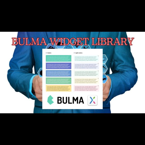 Bulma Widget Library - Axure Library