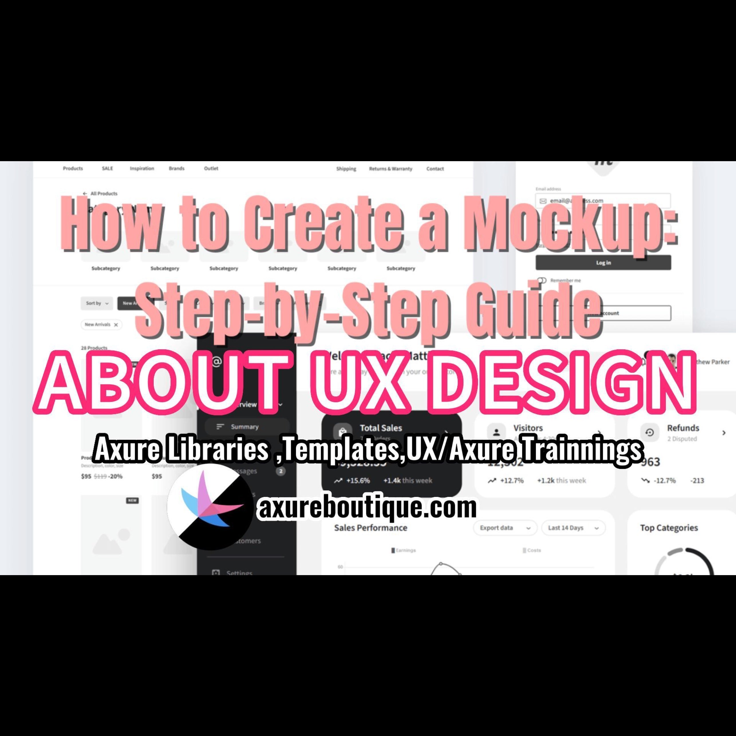About UX: how to create a mockup? step by step guide – AxureBoutique
