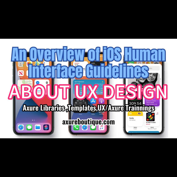 About UX: An Overview of iOS Human Interface Guidelines