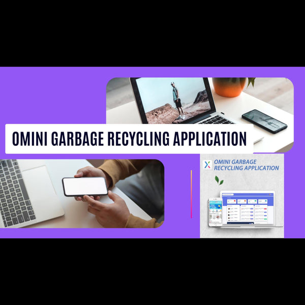 Omini garbage recycling system - Axure Template