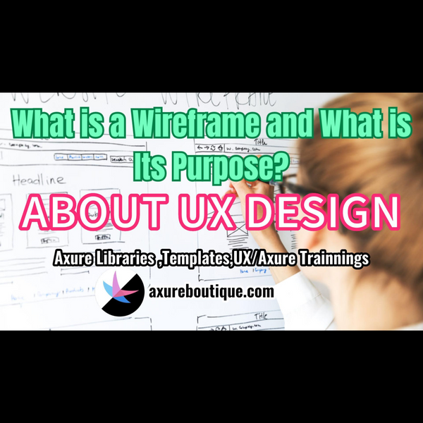 About UX: What is a wireframe and what is its purpose?