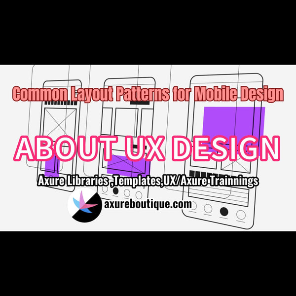 About UX: Common Layout Patterns for Mobile Design