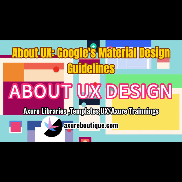 About UX: Google's Material Design Guidelines