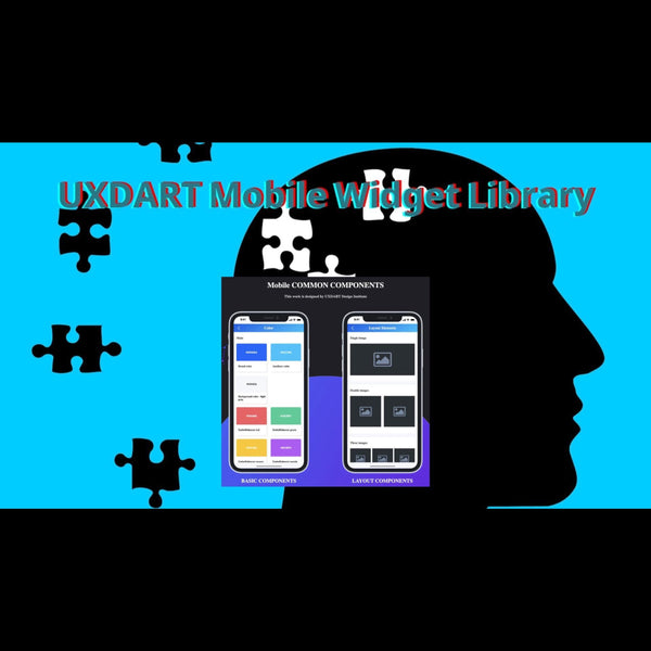 UXDART Mobile Widget Library