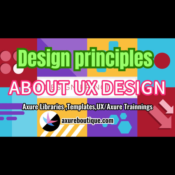 About UX: Design principles