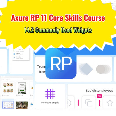 Axure RP 11 Core Skills Course: 14.2 Commonly Used Widgets