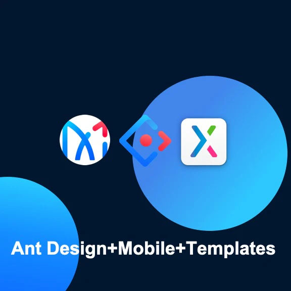 Ant Design System Axure Library+Templates