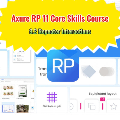 Axure RP 11 Core Skills Course: 9.2 Repeater Interactions