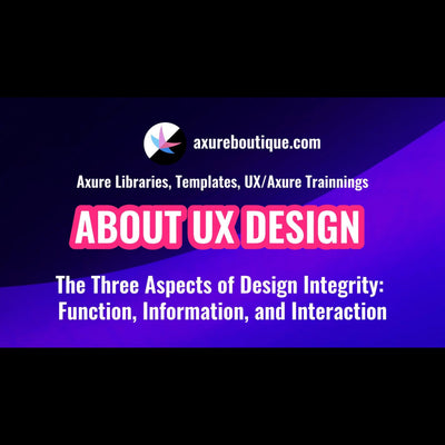 The Three Aspects of Design Integrity: Function, Information, and Interaction