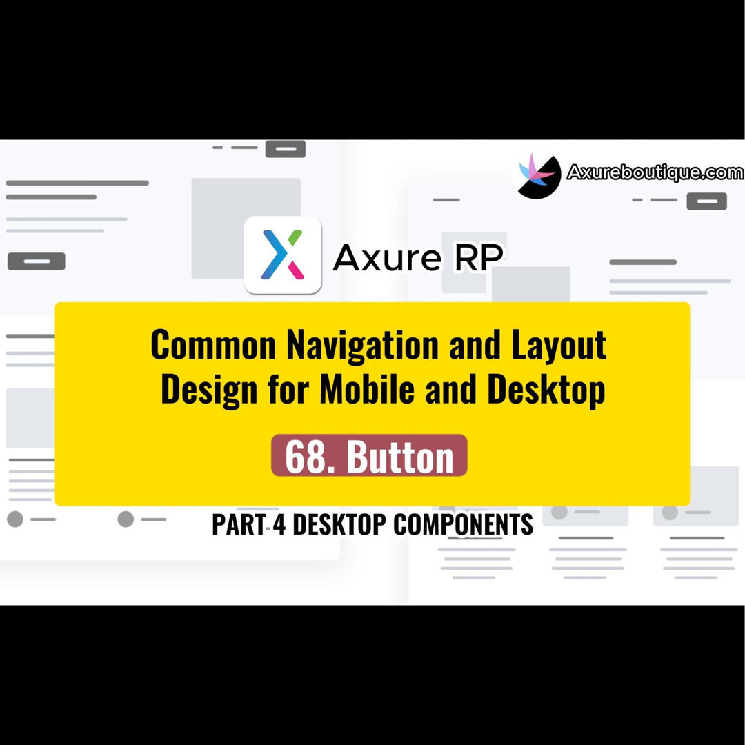 Common Navigation and Layout Design for Mobile and Desktop:68.Button