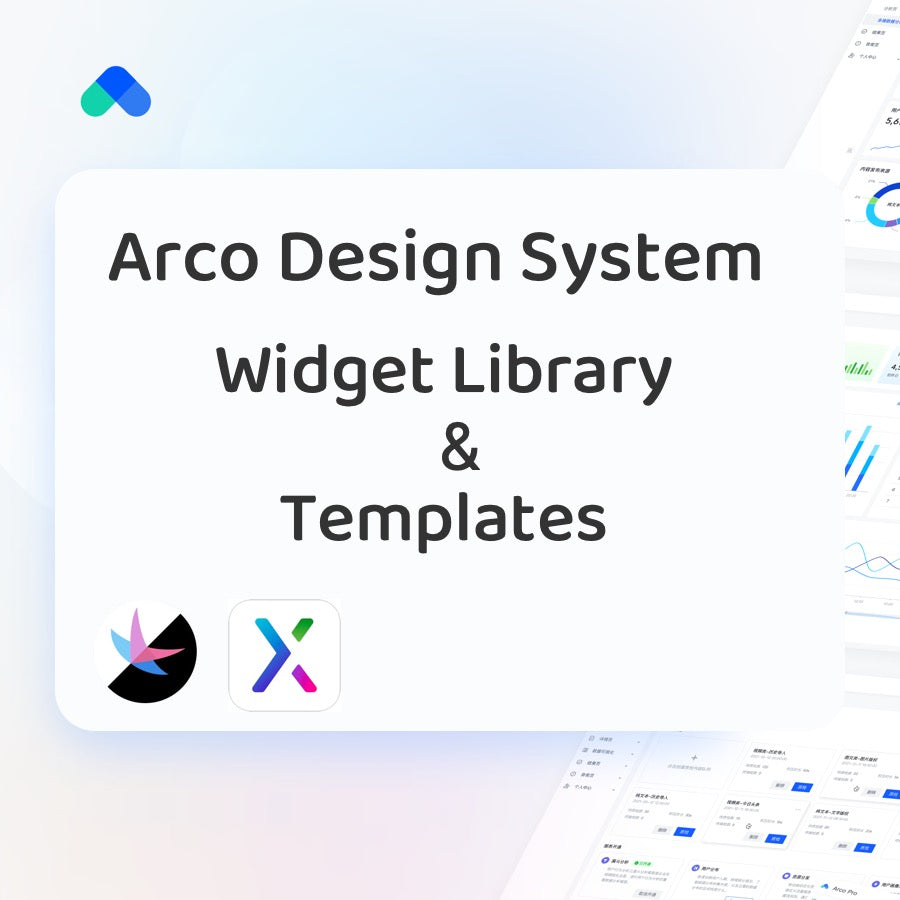 Arco Design System Axure Widget Library & Templates