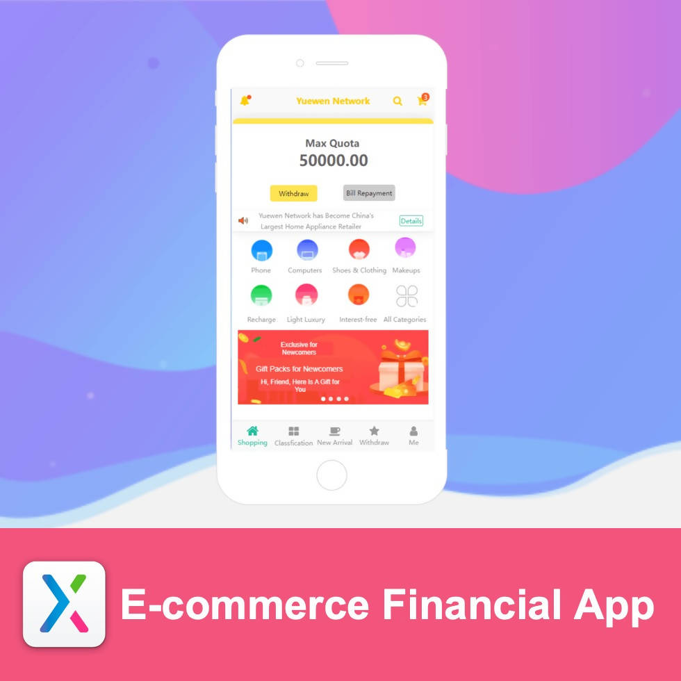 E-Commerce Financial App