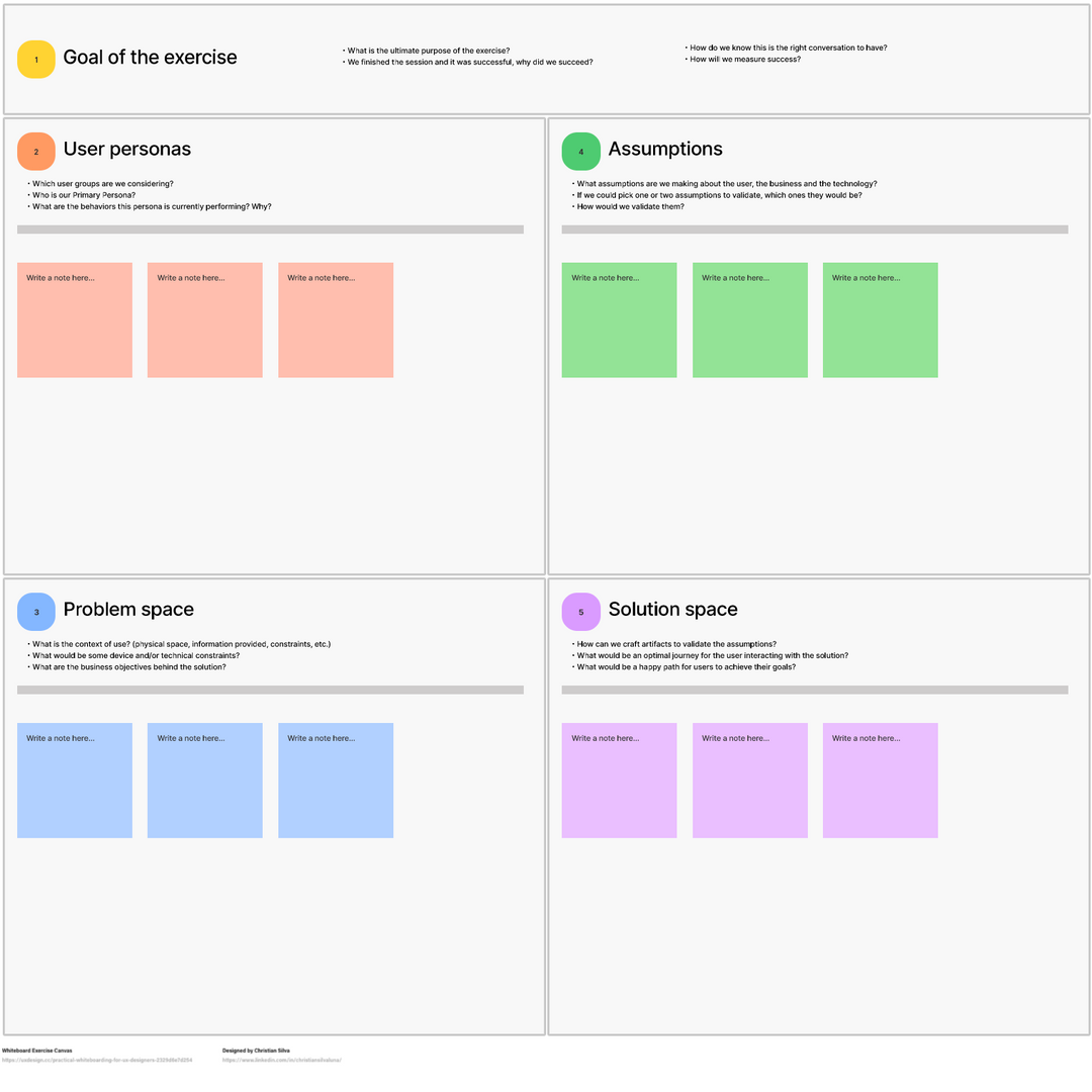 White Board - Team Templates