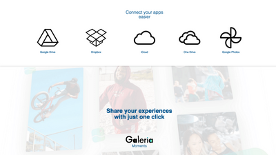 Responsive Landing Page App - Galeria