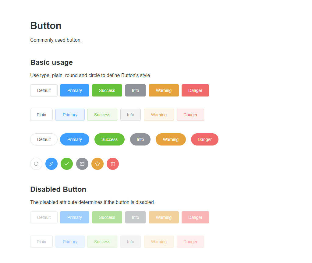 Element UI Widget Library – AxureBoutique