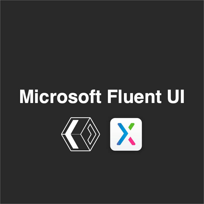 Fluent UI Widget Library