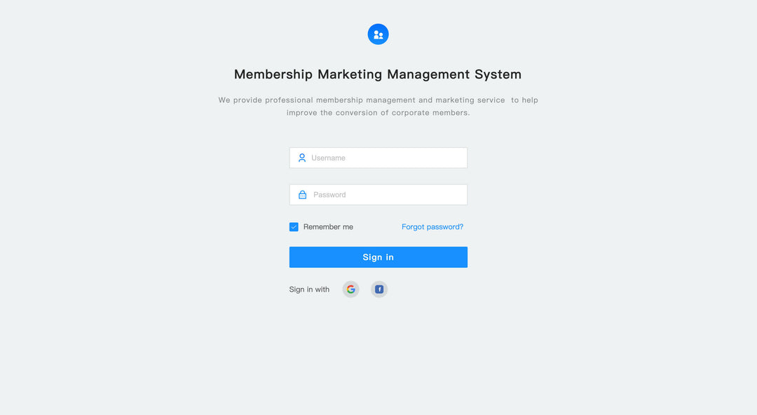 General Affiliate Marketing Management System Template