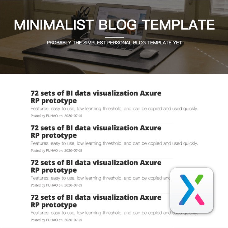 Minimalist Blog Template V1.0