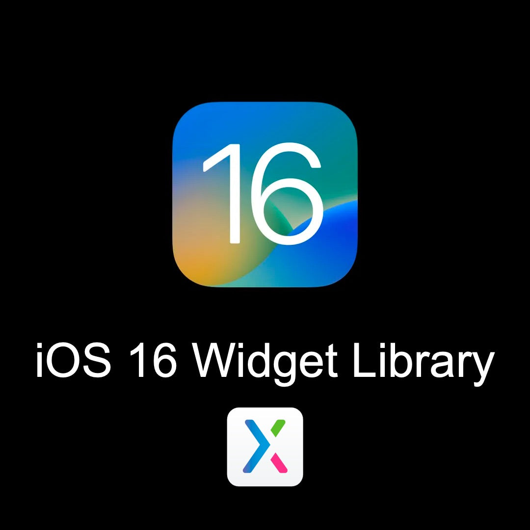 iOS 16 Widget Library